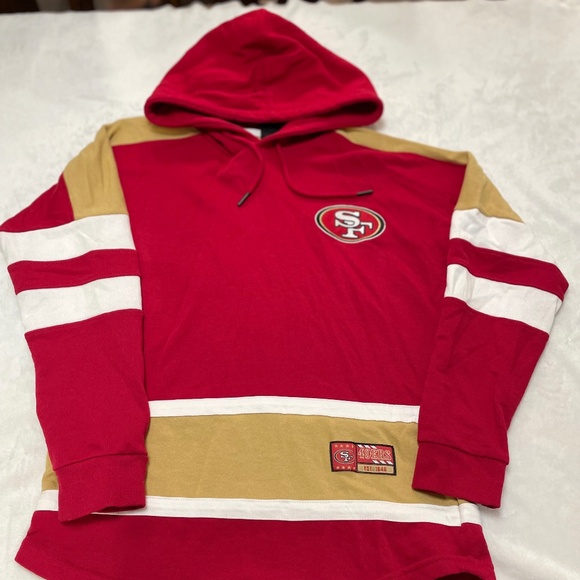 San Francisco 49er's Team Apparel Hoodie Pullover Licensed Size Small - Picture 1 of 14